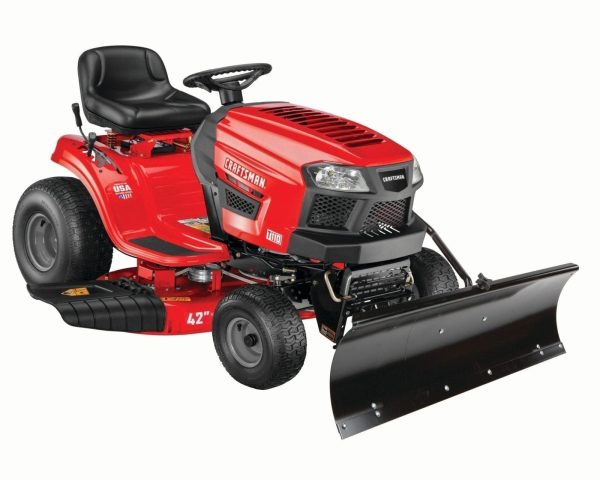 04634727-scaled-1.jpg CRAFTSMAN Riding Lawn Mower with Snow Plow