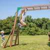 06-Skyfort-with-Vac-Slide-Monkey-BarsGray-1.jpg Skyfort II with Wave Slide