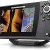 Humminbird Helix 7 G4 GPS Fish Finder with Transducer, MEGA Side Imagings.