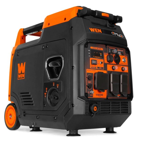 1-251-1.jpg WEN DF480iX Quiet and Lightweight 4800-Watt Dual Fuel RV-Ready Electric Starts.