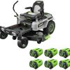 1-415-1.jpg EGO Power+ Electric Riding Lawn Mower, 52″ Deck with Zero Turn Radius, Includes (6) 56V 12.0Ah Batteries and Chargers – ZT5207L