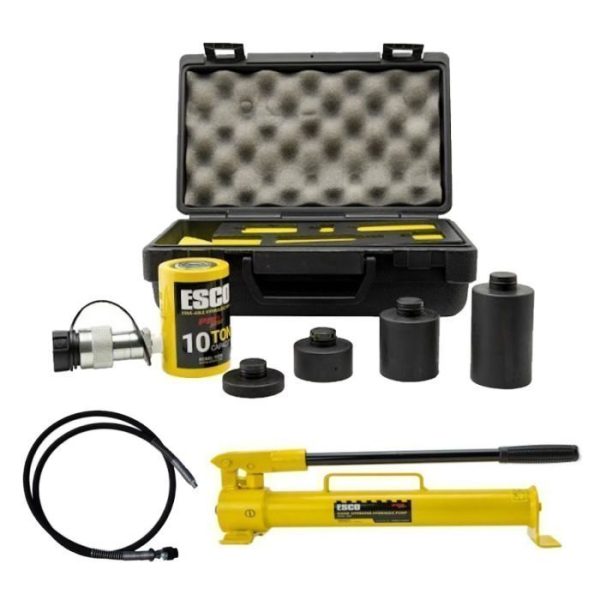 1-43.jpg ESCO 10-Ton Hydraulic Stak-Able Ram Kit with 1 Quart Pump