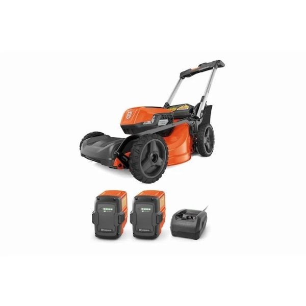 1-554-1.jpg Husqvarna Lawn Xpert LE322R 40-Volt 21-in Self-Propelled Battery Push Mowers.