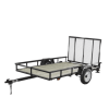 Carry-On Trailer 5-ft x 8-ft Treated Lumber Utility Trailer with Ramp Gate