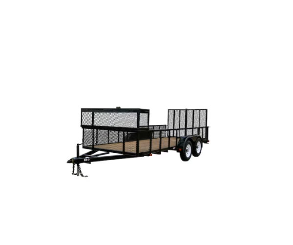 1-8-2.png Carry-On Trailer 6-ft x 16-ft Treated Lumber Utility Trailer with Ramp Gate