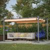 10-x-13-aluminum-patio-pergola-with-retractable-pergola-canopy-backyard-shade-shelter-for-porch-outdoor-party-garden-grill-gazebo1.jpg Stylish 10′ x 13′ Aluminum Patio Pergola with Retractable Canopy – Perfect Backyard Shade Shelter for Outdoor Parties