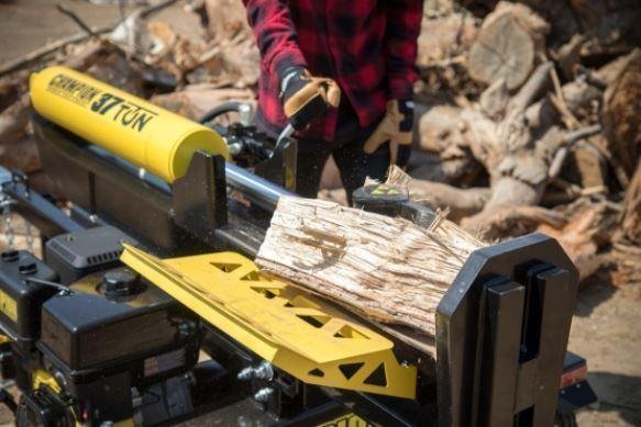 100330_pic2-1-1.jpg Champion 100330 37 Ton Horizontal/Vertical Towable Log Splitter New