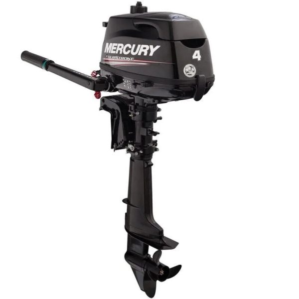 1072-1.jpg Mercury 4HP Tiller FourStroke Outboard Motor