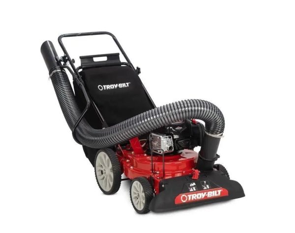111-1-1-2-1.jpg Troy-Bilt 24 in. Leaf Vacuum Head 1.5 in. Chipping Capacity Gas Powered Chipper Shredder Vacuum with High Rear Wheels
