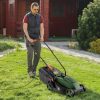 12-amp-135-inch-adjustable-electric-corded-lawn-mower-with-collection-box2.jpg Powerful 12-AMP Electric Lawn Mower, 13.5 Inch Adjustable Cutting Width