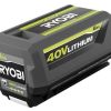 RYOBI 40v Hp brushless 21″ self-propelled AWD dual-blade mower kit