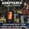Even Embers Pellet-Fueled Patio Heater, 100 sq. ft., 70,000 BTU