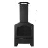 1979619_A2.jpg RedStone Outdoor Wood-Burning Fireplace