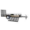 2-5-1.png Carry-On Trailer 6-ft x 12-ft Treated Lumber Utility Trailer with Ramp Gate