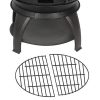 HeatMaxx 45 in. Outdoor Wood-Burning Chiminea