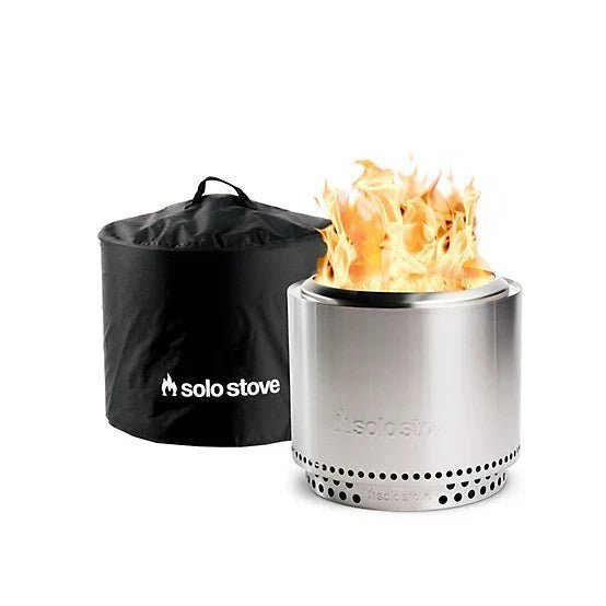 2016556.jpg Solo Stove 19.5 in. Bonfire 2.0 Wood-Burning Fire Pit with Stand and Shelter