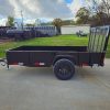 5′ X 10′ Utility Trailer Straight Deck 18″ Sides Tall Gate