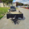 5′ X 10′ Utility Trailer Straight Deck 18″ Sides Tall Gate