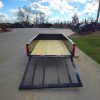 5′ X 10′ Utility Trailer Straight Deck 18″ Sides Tall Gate