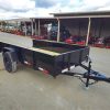 5′ X 10′ Utility Trailer Straight Deck 18″ Sides Tall Gate