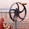 2304093-LIFESTYLE-TEXT-6-1_b5d3d90c-a5ab-4bc0-9469-c37a66dfce57-1.jpg Premium Argentine/Santa Maria BBQ Grill with Wood Fire and Charcoal Grill