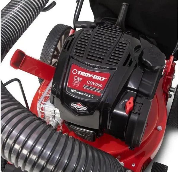 33-1-1-2-1.jpg Troy-Bilt 24 in. Leaf Vacuum Head 1.5 in. Chipping Capacity Gas Powered Chipper Shredder Vacuum with High Rear Wheels