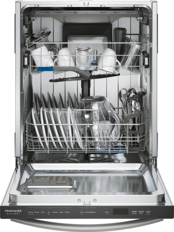 Frigidaire Gallery 24″ Dishwasher with CleanBoost, Stainless Steel