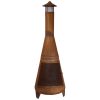 3d74593b-0164-49d7-ae2f-08cb36189629.0f84e3b8403583ed0e3aef51927fb77a.jpg Sunnydaze 70″ Rust Patina Finish Steel Wood-Burning Chiminea with Spark Screen