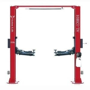 4-1-2.jpg Aston 12000 lbs. 2 Post Car Lift Symmetric Overhead Single Point Lock Release