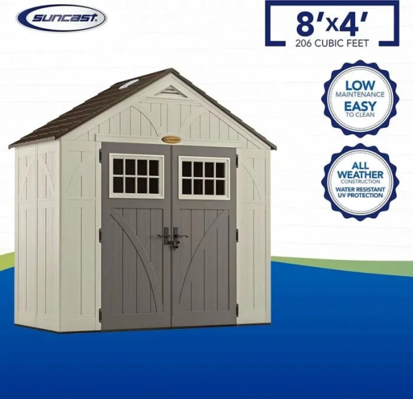 4-17-2-700x677-1-1.png Suncast BMS8400D “4 x 8” Tremont Storage Shed