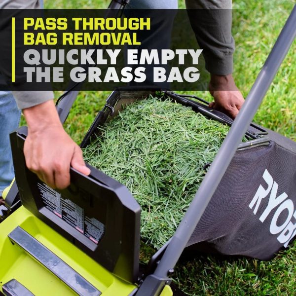 4-185-1.jpg RYOBI 40V HP Brushless 20 in. Cordless Battery Walks Behind Push Mowers with 6.0