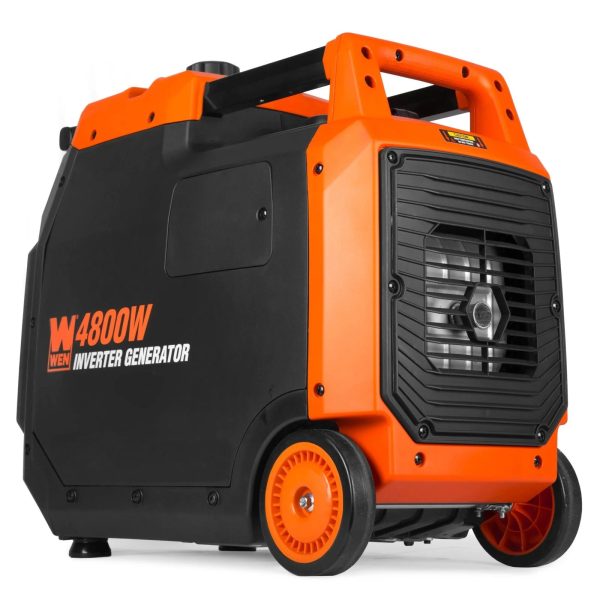 4-98-1.jpg WEN DF480iX Quiet and Lightweight 4800-Watt Dual Fuel RV-Ready Electric Starts.
