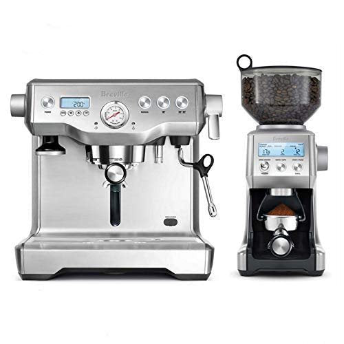 41fvimF5EZL-1-1.jpg Breville Dynamic Duo Dual Boiler Espresso Machine and Smart Grinder Pro Package, Stainless Steel – BEP920BSS
