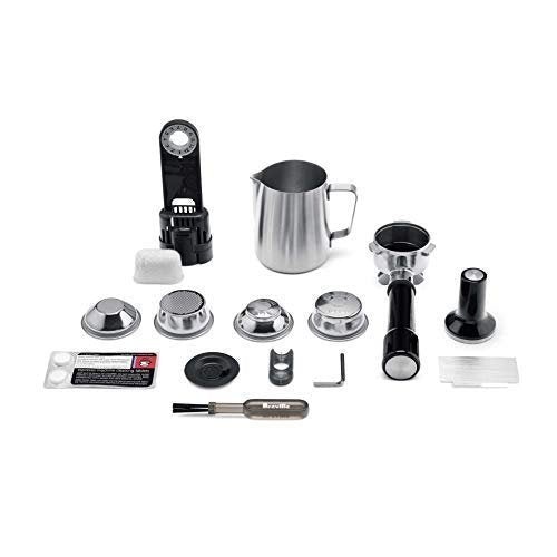 41syUGmk1QL-1-1.jpg Breville Dynamic Duo Dual Boiler Espresso Machine and Smart Grinder Pro Package, Stainless Steel – BEP920BSS
