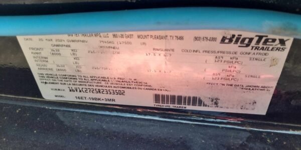 438069707_1420198325301873_2500162227345917988_n-600x299-1.jpg 22 Foot Big Tex Super Duty Tandem Axle with Mega Ramp Black Equipment Trailer (16ET-19BK+3MR)