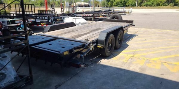 438069784_351259667945129_2224244177378103891_n-600x299-1.jpg 18 Foot Big Tex Black Heavy Duty Tandem Axle Equipment Trailer (14ET-18BK-MR)