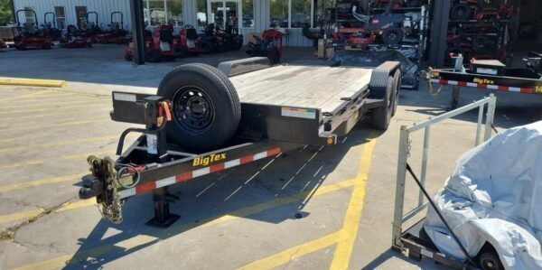 438083257_399554219518692_1407043075393575170_n-600x299-1.jpg 18 Foot Big Tex Black Heavy Duty Tandem Axle Equipment Trailer (14ET-18BK-MR)
