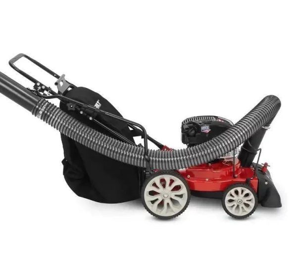 444-1-1-2-1.jpg Troy-Bilt 24 in. Leaf Vacuum Head 1.5 in. Chipping Capacity Gas Powered Chipper Shredder Vacuum with High Rear Wheels