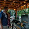 Saxony Xl 13 Ft. W X 6.5 Ft. D Solid Wood Grill Gazebo