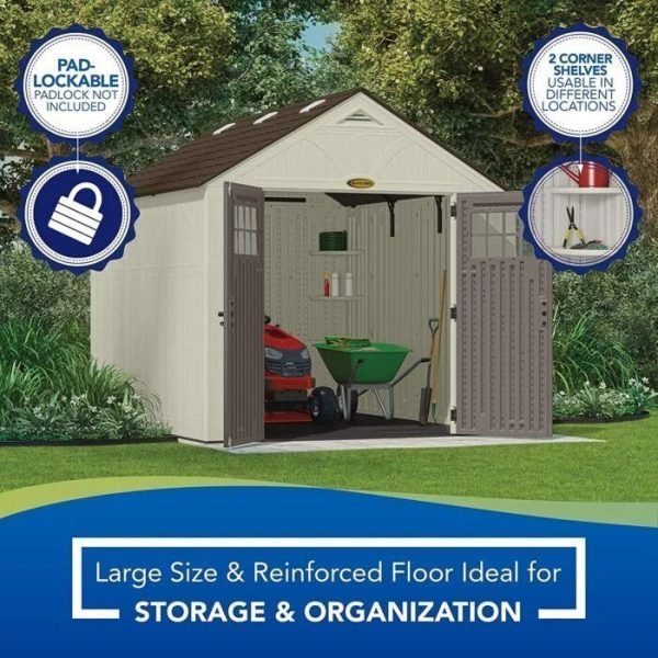 5-23-1-700x700-1-1-1.jpg Suncast Tremont 8×10 BMS8100 Outdoor Resin Storage Shed