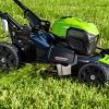 50a6376f-1e80-469d-8825-efd5399291aa.87eb8d9ee10bd35f705fbdd35f15a898.jpg Greenworks Self-Propelled 21-inch Brushless Lawn Mower 40V with 5Ah Battery and Charger