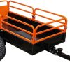 Impact Implements 1500 lb Utility Cargo Trailer with Pivot Dump for ATV, UTV, and Lawn Tractor