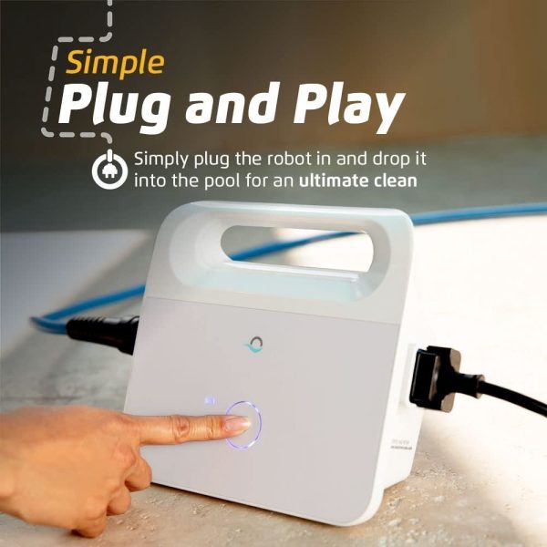51z5B0aZqwL-1.jpg Dolphin Proteus DX5i Wi-Fi Robotic Pool Cleaner with Waterline Scrubber – For Pools up to 50 ft