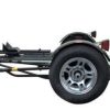 Single Rail Motorcycle Trailer – Compact, Easy-to-Tow Hauler for One Bike