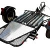 Single Rail Motorcycle Trailer – Compact, Easy-to-Tow Hauler for One Bike