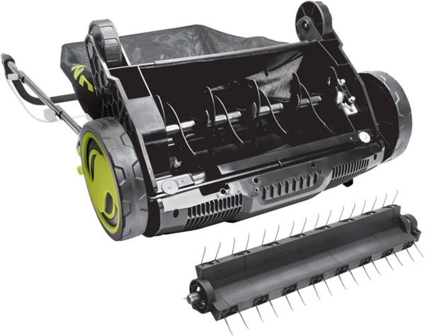 61LqKLl0DEL._AC_SL1500-1.jpg Sun Joe AJ805E 13A Electric Dethatcher & Scarifier, 15 in.