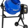 BILT HARD 4 Cu. Ft. Electric Cement Mixer – 550W Portable with Wheels