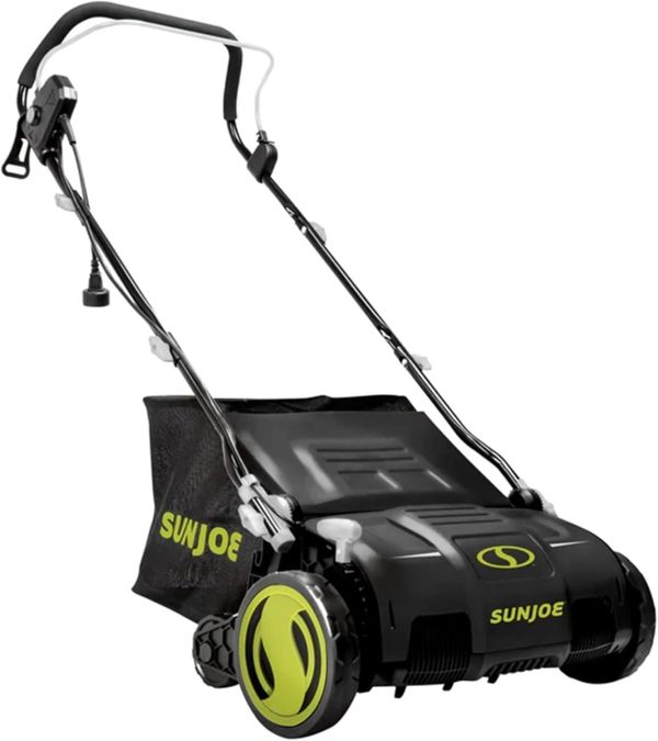 61jExTFAZtL._AC_SL1500-1.jpg Sun Joe AJ805E 13A Electric Dethatcher & Scarifier, 15 in.