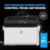 61nRf-jqcbL.jpg Dolphin Sigma Robotic Pool Cleaner (2024 Model) — Wi-Fi, App, Gyroscope, Weekly Timer, Waterline Cleaning & Massive Top-Loading Ultra-Fine and Standard Filters for In-Ground Swimming Pools up to 50ft
