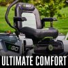61rpzLvLgtL._AC_SL1000.jpg EGO Power+ Electric Riding Lawn Mower, 42″ Deck with Zero Turn Radius, Includes (4) 56V 10.0Ah Batteries and Charger – ZT4204L